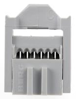71600-006lf Amphenol Communications Solutions 6-Way IDC Connector Socket for Cable Mount, 2-Row