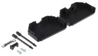 mhdppk50-k MH Connectors MHDPPK-SLIM Series Polyamide D Sub Backshell, 50 Way, Strain Relief