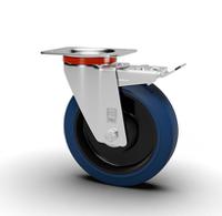 631-185 RS PRO Swivel Castor Wheel, 170kg Capacity, 125mm Wheel
