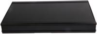 188-1256 RS PRO Black Extruded Aluminium Heat Sink Case, IP40, Black Lid, 300 x 200 x 41mm
