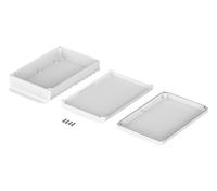 48418633hmt2 Bopla BoVersa Series White Polycarbonate General Purpose Enclosure, 323 x 185 x 76mm