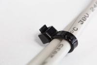 233-461 RS PRO Cable Tie, 190mm x 4.8 mm, Black Nylon, Pk-100