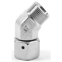 ev08somdcf Parker Hydraulic Swivel Nut Elbow 24° Cone Male to 24° Cone Male, EV08SOMDCF