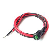 ta300213 CML Innovative Technologies TA30XXXX Series Green Panel Mount Indicator, 12V dc, 6mm Mounting Hole Size, Lead Wires