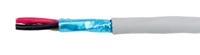 78132-sl005 Alpha Wire Ecogen Ecocable Mini Control Cable, 2 Cores, 0.38 mm² 22 AWG, Screened, 30 m, Grey Modified Polyphenylene