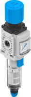 ms4-lfr-14-d6-e-p-vc-ag-bar-b Festo MS Polycarbonate Filter Regulator, 40μm, G 1/4, Automatic, 1 → 10 bar, 8098264