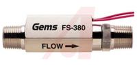 179993 Gems Sensors FS-380 Series Piston Flow Switch for Liquid, 0.5 gal/min Max