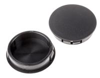 865-9811 RS PRO Blanking Plug, 44.5mm Hole Diameter, Nylon 66, 49.7mm Diameter, Unthreaded