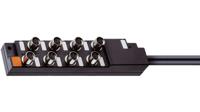 asbm-12led-3-3475-m Lumberg Automation ASBM Series Distribution Unit, M8, 5m cable, 12 way, 12 port