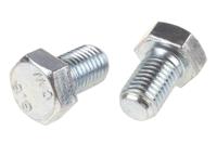 917-3028 RS PRO Bright Zinc Plated Steel, Hex Bolt, M16 x 25mm