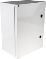 746-7390 RS PRO ABS Wall Box, IP65, 400 mm x 300 mm x 195mm