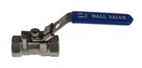 499-2789 RS PRO Stainless Steel Reduced Bore, 2 Way, Ball Valve, Threaded, BSPP 1/4in, 68bar Operating Pressure