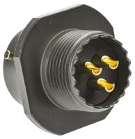 62gb-51t12-03sn Amphenol Limited, 62GB 3 Way Cable Mount MIL Spec Circular Connector Receptacle, Socket Contacts,Shell Size 12, Bayonet