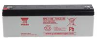 np21-12 Yuasa 12V Faston 4.8mm Sealed Lead Acid Battery, 2.1Ah