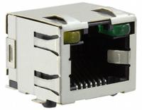 6339191-5 TE Connectivity 6339191 Series Female RJ45 Connector, PCB Mount, Cat5 Right Angle 1 Port 8 -Way