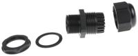 ngm25-blk HellermannTyton NGM Series Black Nylon Cable Gland, M25 Thread, 13mm min., 18mm max., IP68