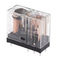 g2r-2-ac110 Omron PCB Mount Power Relay, 110V ac Coil, 5A Switching Current, DPDT