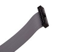tcsd-10-d-0600-01-n Samtec TCSD Series Flat IDC Socket Cable Assembly, 20-Way, 2mm Pitch, 150mm Length, Tiger Eye IDC to Tiger Eye IDC