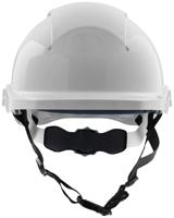 rsp08cwrlf RS PRO White Hard Hats with Chin Strap, Adjustable