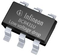 bcr431uxtsa1 Infineon LED Driver IC, 6/42 V 60 μA 6-Pin PG-SOT23-6