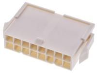 39-01-2166 Molex, Mini-Fit Jr Male Connector Housing, 4.2mm Pitch, 16 Way, 2 Row