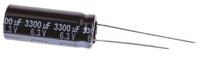 eeufr0j332l Panasonic 3300μF Aluminium Electrolytic Capacitor 6.3V dc, Radial, Through Hole - EEUFR0J332L
