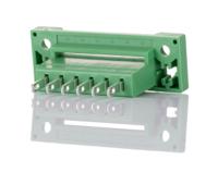 0707280 Phoenix Contact, 5.08mm Pitch, COMBICON Control, 6 Way, , Pluggable Terminal Block, Feed Through Header, Panel Mount,