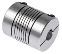 725252828 Huco Beam Coupling, 25mm Outside Diameter, 8mm Bore, 31.8mm Length Coupler