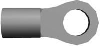 322454 TE Connectivity, SOLISTRAND Uninsulated Ring Terminal, M4 Stud Size, 3mm² to 6mm² Wire Size