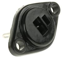 491-128 RS PRO 2 Pole Din Socket, 1A, 100 V ac, Non-Latching, Female, Chassis Mount