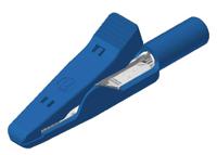 930319102 Hirschmann Test & Measurement Alligator Clip 2 mm Connection, Stainless Steel Contact, 6A, Blue