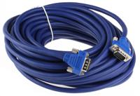665-9566 RS PRO Male VGA to Male VGA Cable, 15m Blue