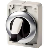 188180-m30i-fwk Eaton Series M30 Series 2 Position Selector Switch Head, 30mm Cutout, Black Handle