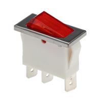 c5503fqnbc Arcolectric (Bulgin) Ltd Illuminated SPST, On-Off Rocker Switch Panel Mount