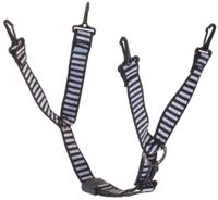 10148055 MSA Safety Polyester Webbing Black, White Hard Hat Chin Strap, V - Gard 520 Helmets