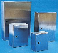 758-6974 RS PRO 304 Stainless Steel Wall Box, IP66, 400 mm x 300 mm x 150mm