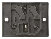 004050002 Schurter C14 Panel Mount IEC Connector Male, 10A, 250 V