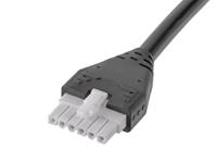 217159-0505 Molex 5 Way Female Mini-Fit Jr. Unterminated Wire to Board Cable, 500mm