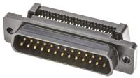 1658615-2 TE Connectivity Amplimite HDF-20 25 Way Right Angle Cable Mount D-sub Connector Plug, 2.77mm Pitch