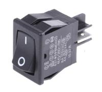 621-159190enxrs Carlingswitch DPST, On-Off Rocker Switch Panel Mount