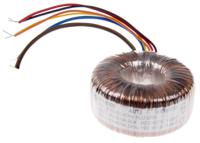 671-9000 RS PRO 230V ac, 2 x 55V ac Toroidal Transformer, 120VA 2 Output