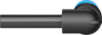 qsml-4h Festo QSL Series Elbow Tube-toTube Adaptor, Push In 4 mm to Push In 4 mm, Tube-to-Tube Connection Style, 153347