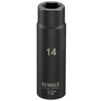 dt7548-qz DeWALT 14mm, 1/2 Drive Impact Socket, 78 mm length