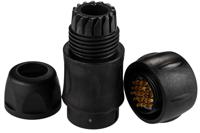uts6jc14e19s Souriau Sunbank by Eaton Circular Connector, 19 Contacts, Cable, Standard Connector, Socket, Female, IP68, IP69K, UTS