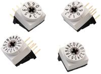 429427520916 Wurth Elektronik WS-ROTU, 16 Position, BCD Rotary Switch, 150mA, THT