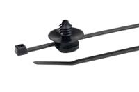 156-01225-t18rft5-pa66hspa66hirhs-bk HellermannTyton Cable Tie, 100mm x 2.45 mm, Black Polyamide, Pk-500