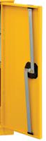 733-4903 RS PRO Yellow Lockable 2 Door Hazardous Substance Cabinet, 900mm x 900mm x 460mm