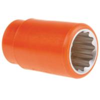 911-1437 ITL Insulated Tools Ltd 1/2 in Drive 19mm Insulated Standard Socket, 12 point, VDE/1000V, 50 mm Overall Length