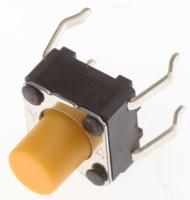 b3f-1062 Omron Plunger Tactile Switch, SPST 50 mA @ 24 V dc 3.6mm Through Hole