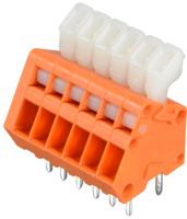 233-506 WAGO PCB Terminal Block, 2.54mm Pitch, Through Hole Mount, Solder Termination